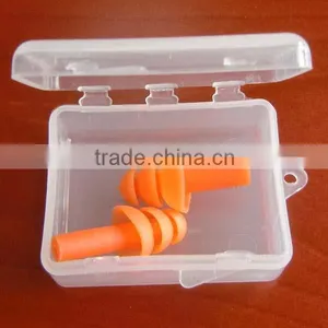 2016 Christmas Silicone Ear Plugs Silicone Swimming Ear Plugs Silicone Ear Plugs in pp Case Made in China thumbnail-1
