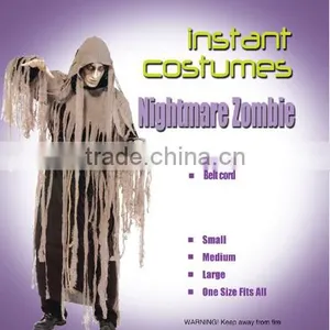 Midnight Carnival Nightmare Zombie Men Fancy Dress Suit Instant Costume thumbnail-1