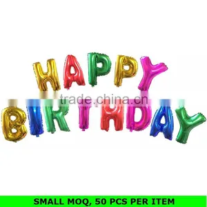 Factory Hot Sale Letter Balloons Indoor Birthday Party Decoration 50 Years thumbnail-2