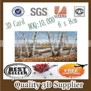 Guangzhou Lifeng View 3d Card / 3d Lenticuar Card Customized in China thumbnail-1