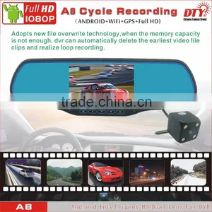 Best Android Intelligent HD Dual Lens Car Recorder Fhd 1080p Car Camera Dvr Video Recorder, GPS Car Navigation Recorder thumbnail-5