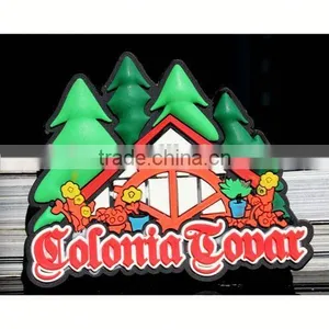 TOURIST SOUVENIR Decorative Refrigerator Magnets,Customized Rubber Colonia Tovar Venezuela FRIDGE MAGNET ---DH20730 thumbnail-1