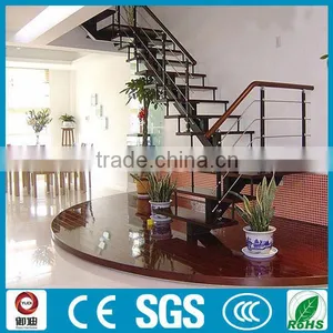 Modern Curve Desigh Stainless Steel Staircase Models Used in UK thumbnail-3