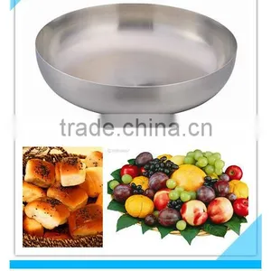 Round Shape Stainless Steel Bread Bowl thumbnail-1
