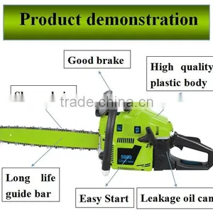 58cc Gasoline Chain Saw,fuel-efficient,5800 Gasoline Saw thumbnail-1