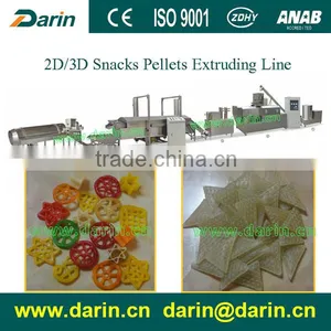 Automatic 3 D Snacks Pellets Food Processing Line for Sale thumbnail-2