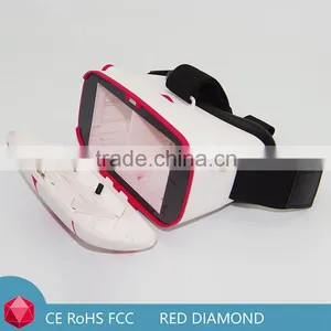 2016 Blue English Film Video Android Glasses vr Box All in One Skyeye thumbnail-1