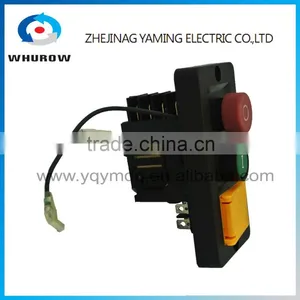Ignition Momentary Press Push Button Switch YCZ6 Emergency Stop FWD-RE 2 Wires 16 Pin IP55 Protective Cover Waterproof thumbnail-1