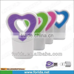 CUSTOMIZED COLORFUL CAPABLE TINY USB CARD READER thumbnail-1