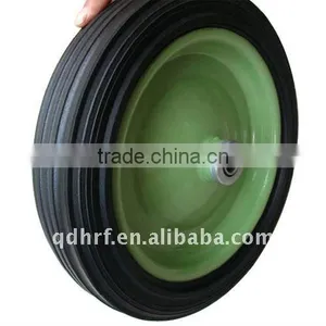 Wheelbarrow Solid Tire With Metal Rim thumbnail-5