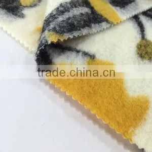 Wool Acrylic Polyester Jacquard Knitted Fabric for Winter Coat thumbnail-4