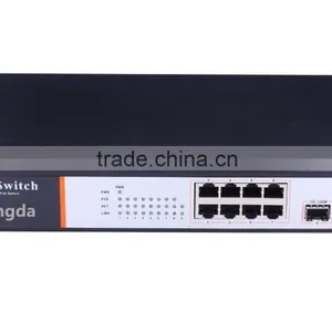 10/100/1000Mbps SFP 8 Port PoE Fiber Switch Quality Choice thumbnail-2