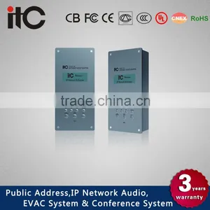 ITC T-6712 IP Network 2 Way Wired Entry Audio Door Phone thumbnail-1