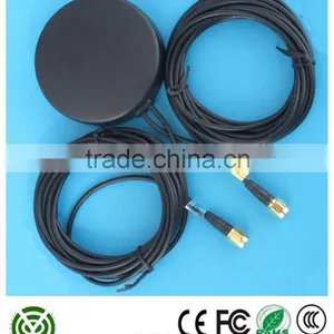 GPS+GSM (850/900/1800/1900/2100MHz) / 3dBi GSM, 28dBi GPS Gain GSM/GPS Antenna thumbnail-1