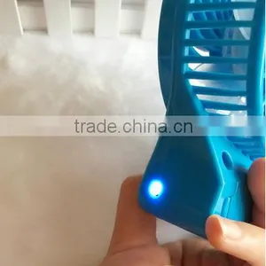 New Innovative Products 2016 USB Mini Electric Desk Fan With Battery thumbnail-6