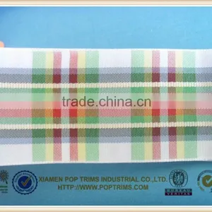 Fashion Plaid Net Ribbon for Wedding Decoration thumbnail-1
