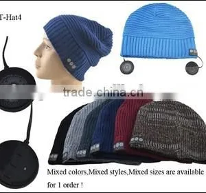 Wireless Bluetooth Beanie Hat Headphone Headset Music Audio Cap for Women Men With Speaker & Mic Hands Free Outdoor... thumbnail-2