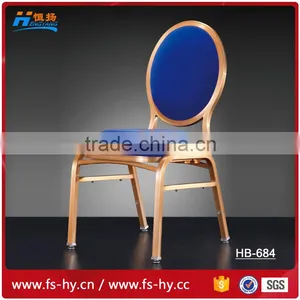 Wholesale Hotel Chair Stacking Price Steel Banquet Chair With Armrest HC-926 thumbnail-6
