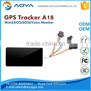 Real-time GPS GPRS GSM Tracking A18 Car GPS Tracker for Vehicle Fleet Management thumbnail-1