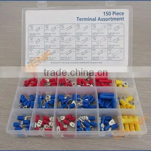 China Manufacture 22-16AWG Crimping Connector Assorted Insulated Spade Terminal SV Series thumbnail-2