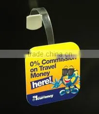 Supermarket Shelf Promotional Wobblers Made of PP/PVC/PET thumbnail-1