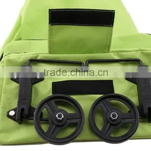 Wholesale Cheap Shoulder Handled Portable Pooh Vegetable Shopping Trolley Bag thumbnail-4