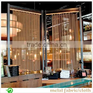 Fashionable Architectural Decoratice Metal Curtains for Living Room thumbnail-1