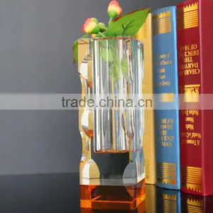 Wholesale Chinese Square Glass Flower Vase Painting Designs thumbnail-1