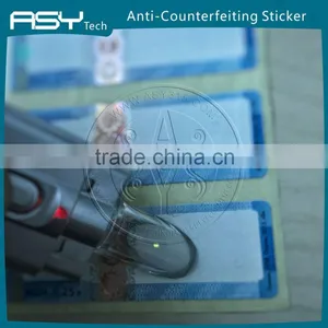 Anti-counterfeit IR Security Sticker Label thumbnail-2