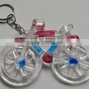 Bicycle Acrylic Key Chains thumbnail-1