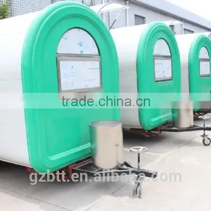 Multicolors Mobile Street Food Vending Cart/movable Kiosk/vending Trailer for Sale thumbnail-4