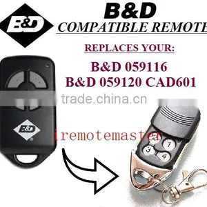 100% Compatible With BND 059116,059120 CAD601 Gate/garage Door Remote Control/ Transmitter thumbnail-1
