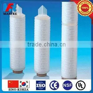 PES Pleated Filter Element for Ultrapure Water Offered by China Manufacturer thumbnail-1