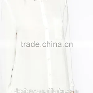 2016 Shirt Dress With Pocket Detail in Silky-feel Fabric thumbnail-3