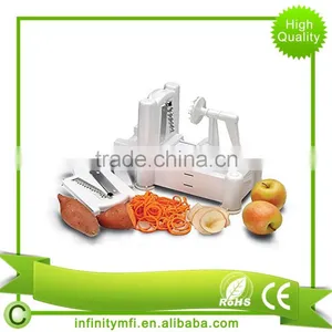 Spiral Slicer Spiralizer Complete Recipe Vegetable Cutter Noodle Spaghetti Maker With Vegetable Peeler thumbnail-4