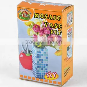 Funny DIY Mosaic Craft Kit Glass Mosaic Vase thumbnail-2