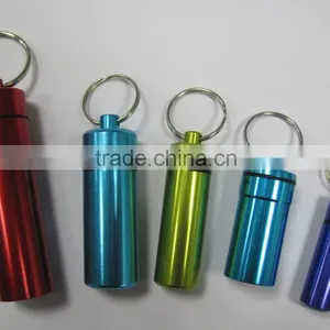 Aluminum Metal Pill Box Aluminum Pill Bottle thumbnail-1