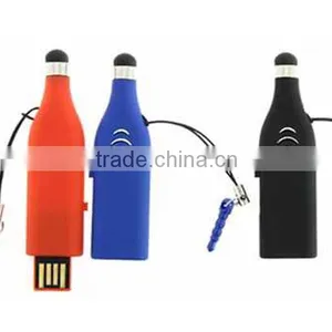 OEM Branding Slide Stylus Pen 1gb USB Flash Drive thumbnail-1