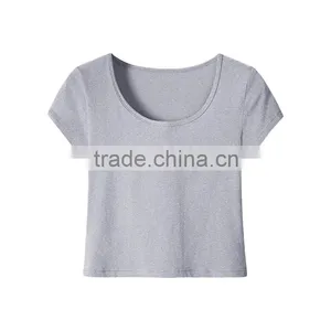 China Wholesale Women Drees Summer Soft Fabric Custom Printed Your Own Logo on T-shirt With High Quality thumbnail-4