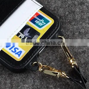 C&T Shoulder Strap Back Cover Leather Case for Oppo Neo 5 thumbnail-4