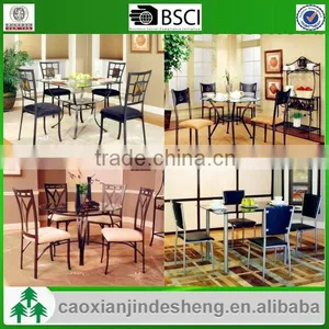 Fasion Design and Collapsible Metal Restaurant Table and Chairs thumbnail-1