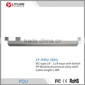 LY-PDU-IE01 ICE Type New Arrival Custom Design 220v PDU With Switch thumbnail-1