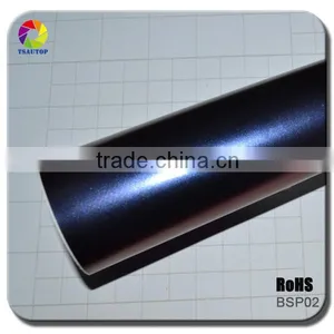 TSAUTOP Blue Purple Motorcycle Car Body Sticker Chameleon Glossy Pearl Car Wrap Vinyl thumbnail-1