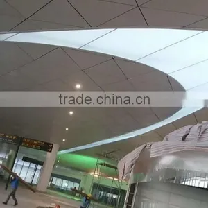 Energy-efficient & Fire-proofing PTFE- Coated Tension Fabric Architecture Ceiling for Airport Skylight thumbnail-3