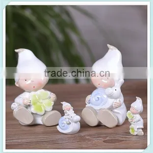 Resin Elfin Figurine Lovely Elfin Statue for Home Decoration thumbnail-1
