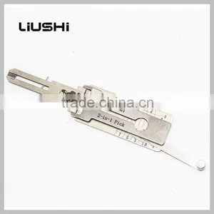 Locksmith Tool BW9MH Car Door Locks Pick 2-in-1 Tool Lishi Decoder Lishi 2 in 1locksmith Tools thumbnail-3