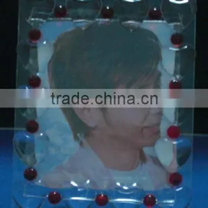 Selling Crystal Glass Photo Picture Frame for Photo Printing(R-1124) thumbnail-1
