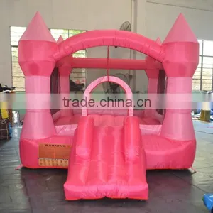 Residential 420D Nylon Pink Indoor Mini Bouncy Castle Folding Baby Bouncer Inflatable Toys for Kids thumbnail-1