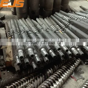 65/132 Extruder Bimetallic and Nitrided Conical Twin Screws Barrels thumbnail-1