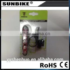 Factory New Style Well Nice 5 Led Adjustable Red Led Tail Bike Light thumbnail-6